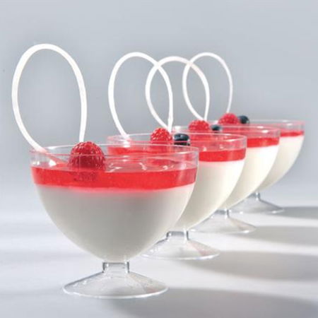Accesorii Tort, Candy Bar, Bufet - Pahare Bubble 215 ml, Ø 9 x H 7.5 cm, Set 100 Buc