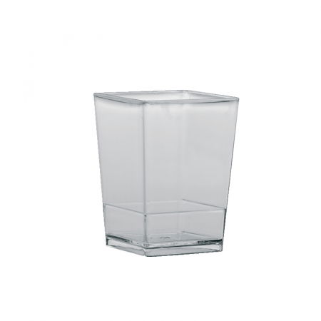 Pahare Desert si Aperitiv - Pahare Cube 60 ml, 4 x 4 x H 5.5 cm, Set 100 Buc