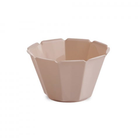 Accesorii Tort, Candy Bar, Bufet - Pahare Gemma Bej 250 ml, Ø 10 x H 6 cm, Set 100 buc