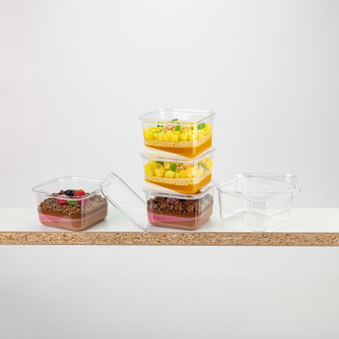 Pahare Desert si Aperitiv - Pahare Kubito 210 ml, 8.3 x 8.3 x H 4.9 cm, Set 100 buc