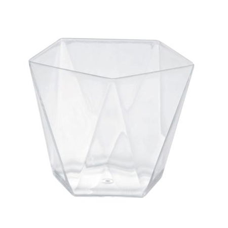 Accesorii Tort, Candy Bar, Bufet - Pahare Penta 120 ml, Ø 7.2 x H 5.6 cm, Set 100 Buc