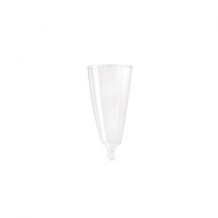 Accesorii Tort, Candy Bar, Bufet - Pahare Sampanie 100 ml, Ø 5,2 x H 18.6 cm, Set 20 buc