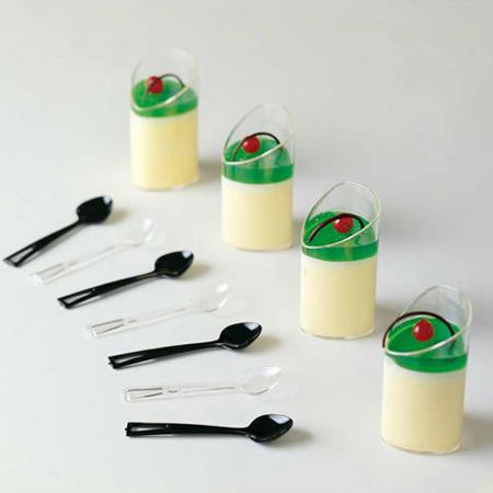 Pahare Tube 80 ml, Ø 4 x H 8.5 cm, Set 100 Buc [2]