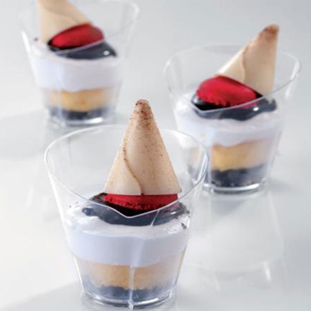 Accesorii Tort, Candy Bar, Bufet - Pahare Waffle 70 ml, Ø 6.4 x H 5.9 cm, Set 100 Buc