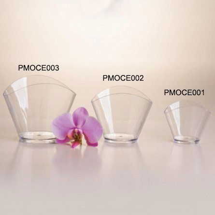 Pahare Wave 200 ml, 10 x 7 x H 8.2 cm, Set 100 Buc [2]