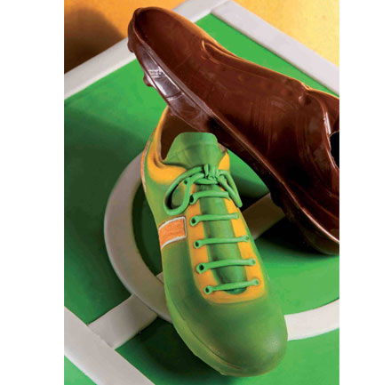 Ciocolaterie - Matrite, Ustensile - Pantof Fotbal 3D - Matrita Plastic fixare Cleme