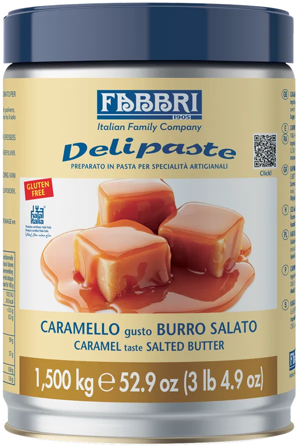 Paste Concentrate Aromatizante - Pasta aromatizanta Caramel Sarat Delipaste Fabbri