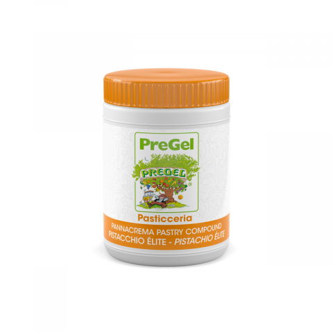 Paste Concentrate Aromatizante - Pasta Aromatizare Cofetarie Pannacrema Fistic Elite PreGel, 1 kg