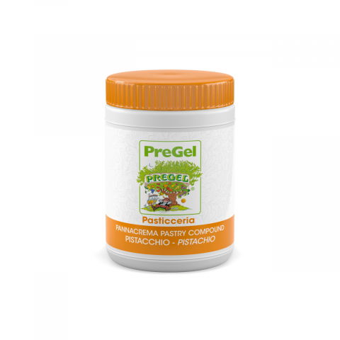 Paste Concentrate Aromatizante - Pasta Aromatizare Cofetarie Pannacrema Fistic PreGel, 1.1 kg