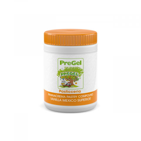 Paste Concentrate Aromatizante - Pasta Aromatizare Cofetarie Pannacrema Vanilie Mexic Superior PreGel, 1.3 kg