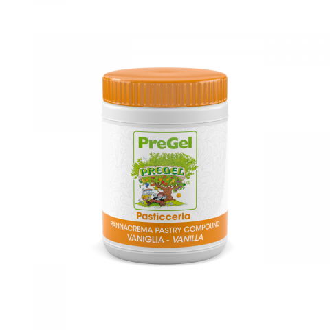 Paste Concentrate Aromatizante - Pasta Aromatizare Cofetarie Pannacrema Vanilie PreGel, 1.1 kg