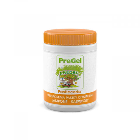 Paste Concentrate Aromatizante - Pasta Aromatizare Cofetarie Pannacrema Zmeura PreGel, 1.1 kg