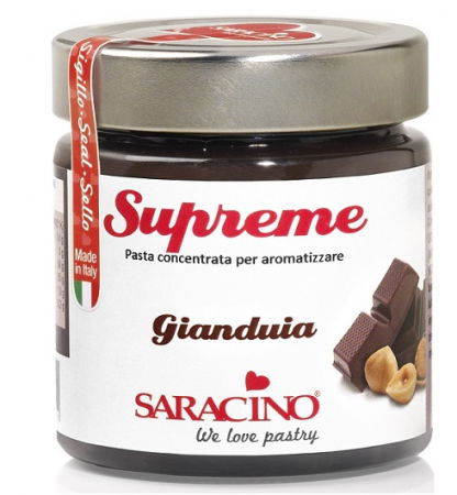 Paste Concentrate Aromatizante - Pasta concentrata Gianduia, 200g, Saracino
