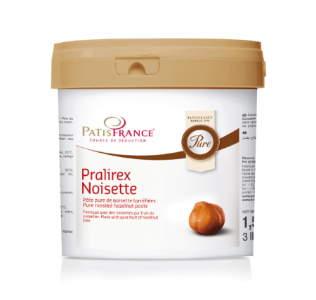 Glazuri, Napaj, Creme Cofetarie - Pasta de Alune Pralirex Noisette, PatisFrance, 1.5 kg