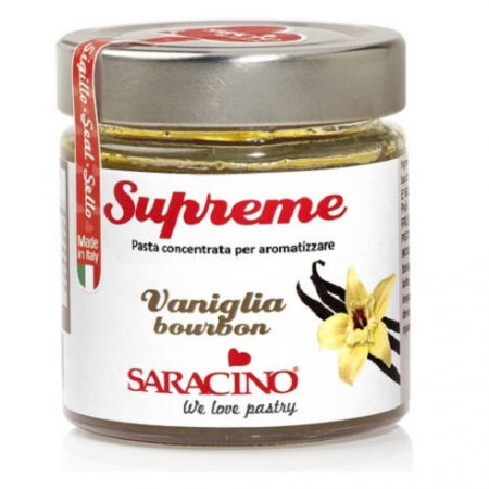 Paste Concentrate Aromatizante - Pasta concentrata de Vanilie, cu seminte, 200g, Saracino