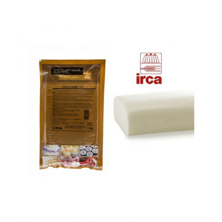 Pasta de zahar de acoperit si decoruri - Pasta de Zahar Alba, Acoperire si Decoruri, 1 kg, Rainbow IRCA