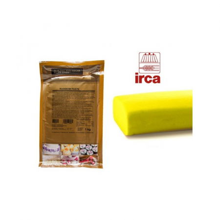 Fondant, Pasta de Zahar, Icing - Pasta de Zahar Galben, Acoperire si Decoruri, 1 kg, Rainbow IRCA