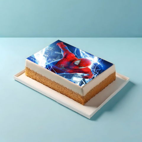 Personaje Celebre si Cinema - Pasta Zahar imprimata SpiderMan Model 1, A4