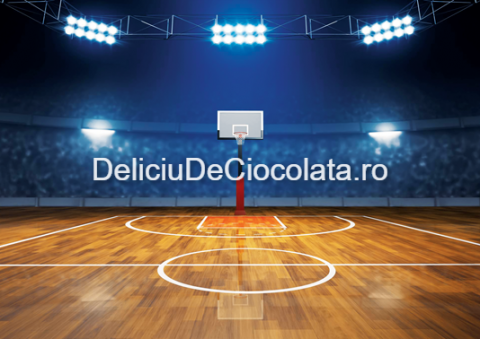 Fotbal, Sport - Pasta Zahar imprimata Teren Basket Model 1, A4