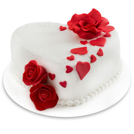 Fondant, Pasta de Zahar, Icing - Pasta zahar Rosu Intens, Acoperire si Decoruri, 1 Kg, Modecor