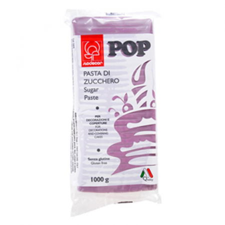 Fondant, Pasta de Zahar, Icing - Pasta zahar Violet, Acoperire si Decoruri, Azo Free, 1 Kg, Modecor