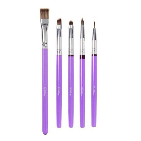 Ustensile Decorare Tort - Pensule Decorare L 14 si 16 cm, Set 5 Buc