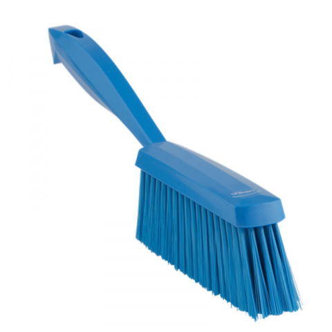 Perii, Manusi, Pensule - Perie cu Maner si Fire Sintetice Moi, Albastru, 33 x 3.5 cm