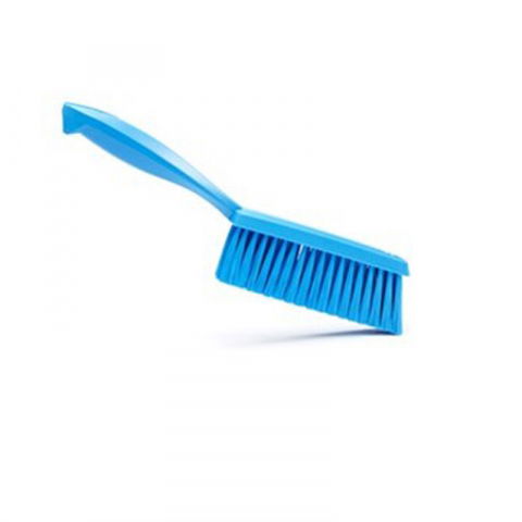 Perie cu Maner si Fire Sintetice Moi, Albastru, 33 x 3.5 cm [2]