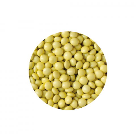 Perle Aplatizate Ciocolata Galben Ø 10 mm, 1 kg [3]