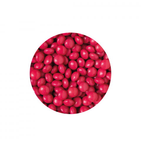 Perle Aplatizate Ciocolata Rosu Ø 10 mm, 80 gr [3]