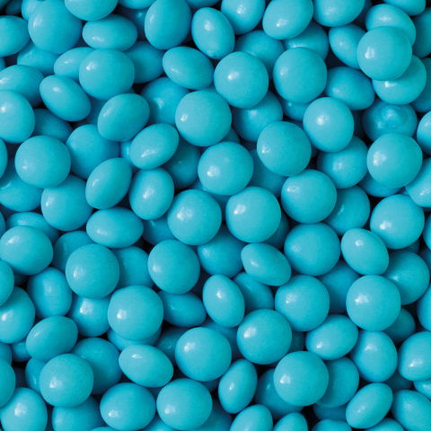 Perle Aplatizate Ciocolata Turcoaz Ø 10 mm, 80 gr [2]