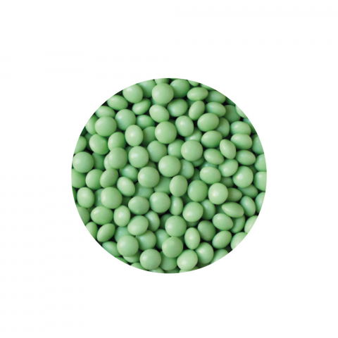 Perle Aplatizate Ciocolata Verde Ø 10 mm, 1 kg [2]