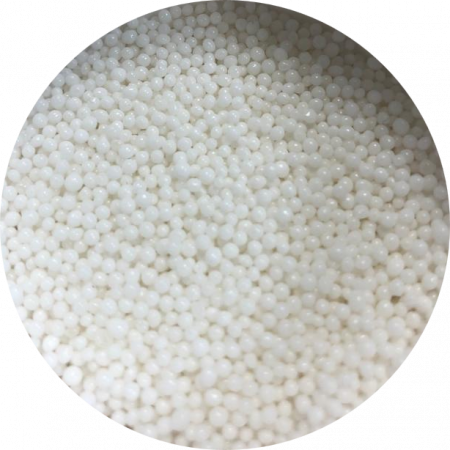 Decoratiuni Comestibile, Decor Tort - Perle Zahar Albe Sidefate Ø 1 mm, 1.8 kg