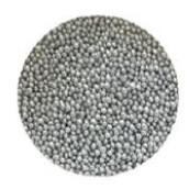 Perle Zahar Argintiu Metalizat Ø 1.5mm, 1 Kg [2]