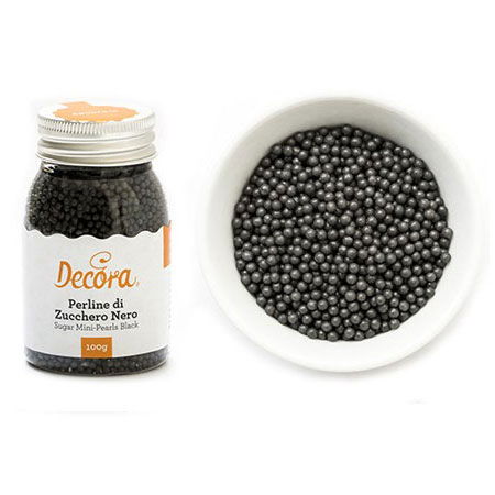 Perle Zahar Negru Sidefat Ø 1.5mm, 100 gr [2]