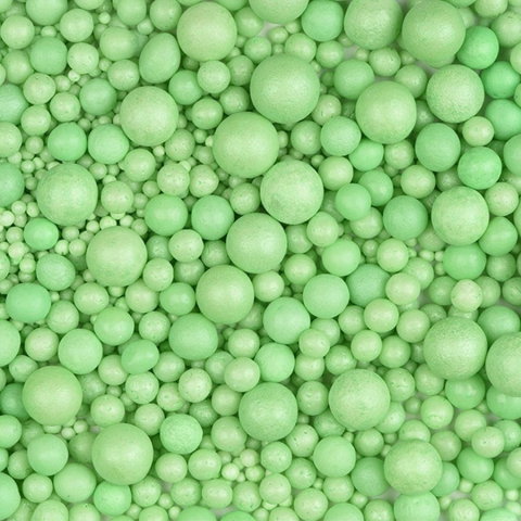 Perle Zahar Verde Diferite Marimi 100 g [1]