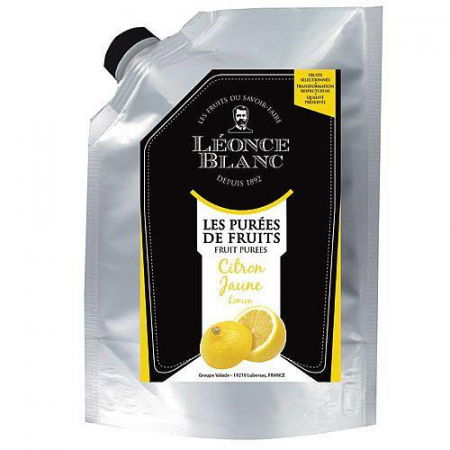 Materii Prime, Ingrediente - Piure Pasteurizat de Lamaie 1 kg Leonce Blanc