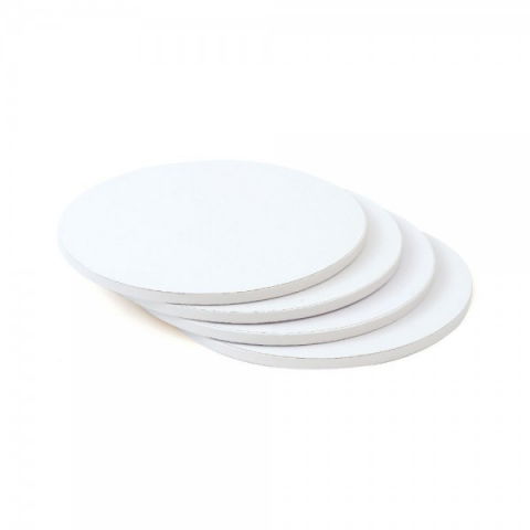 Platou Tort Rotund Alb Satinat, Ø 40 x H 1.2 cm [3]