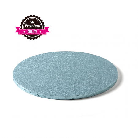 Accesorii Tort, Candy Bar, Bufet - Platou Tort Rotund Bleu, Ø 30 x H 1.2 cm
