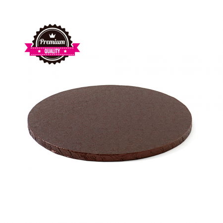 Accesorii Tort, Candy Bar, Bufet - Platou Tort Rotund Maro, Ø 25 x H 1.2 cm