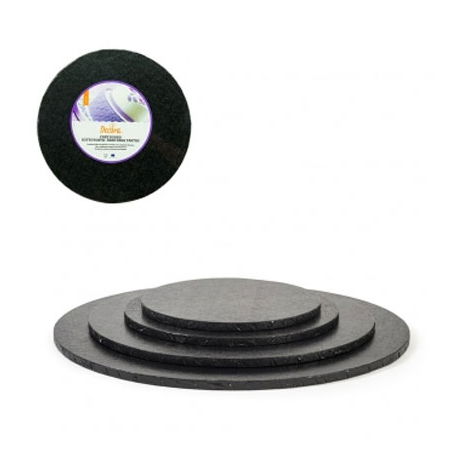 Platou Tort Rotund Negru, Ø 25 x H 1.2 cm [3]