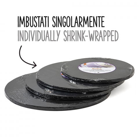 Platou Tort Rotund Negru, Ø 35 x H 1.2 cm [2]