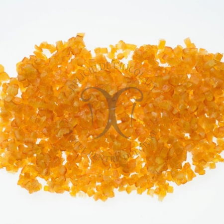 Flori, Fructe deshidratate, Liofilizate - Portocale confiate cubulete, 5 Kg, Cesarin