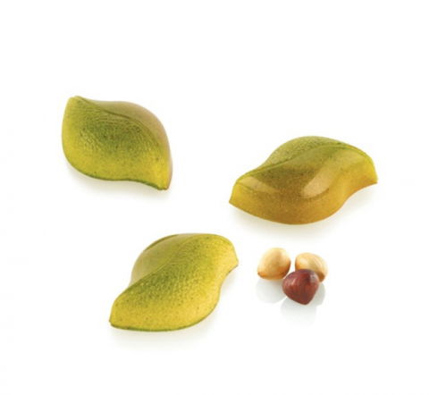 Ciocolaterie - Matrite, Ustensile - Praline Ciocolata 4.4 x 2.8 x H 1.cm - Matrita Policarbonat Riflesso, 24 cavitati (CH039)