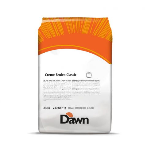 Materii Prime, Ingrediente - Premix Pudra Creme Brulee Dawn, 2.5 kg