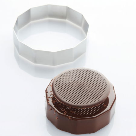 Rame Inox - Rama Inox Cerc Diamant Ø 14 x H 4 cm