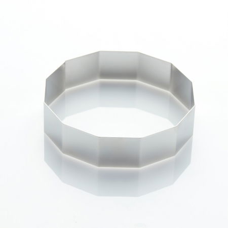 Rame Inox - Rama Inox Cerc Diamant Ø 17 x H 4 cm