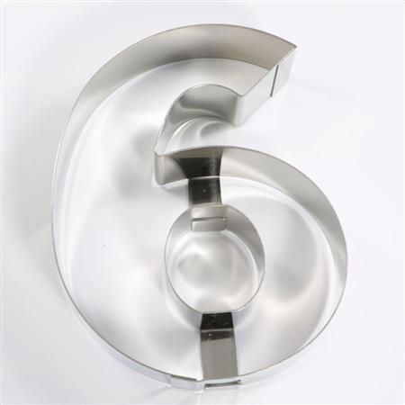 Cofetarie - Ustensile - Rama Inox Cifra 6, 30.5x23.2xH4 cm