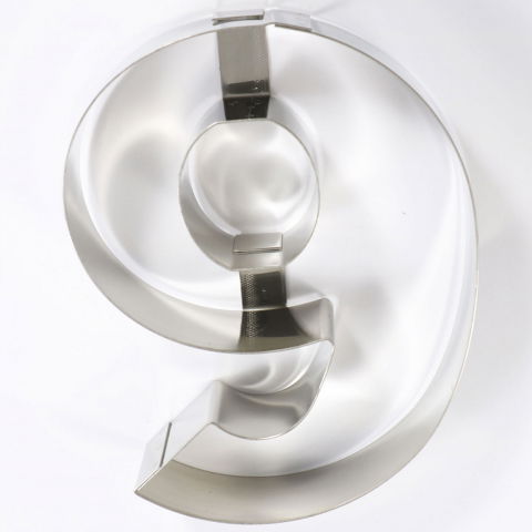 Cofetarie - Ustensile - Rama Inox Cifra 9 Ø30xH4cm