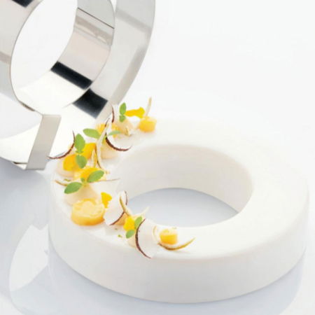 Rame Inox - Rama Inox Donuts (Gogosi) Ø 18 Ø 10 x H 4 cm